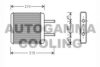 AUTOGAMMA 104387 Heat Exchanger, interior heating